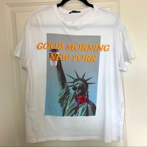 Zara Good Morning New York T-Shirt